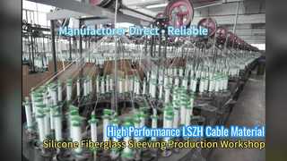 Silicone Fiberglass Sleeving Production Workshop
